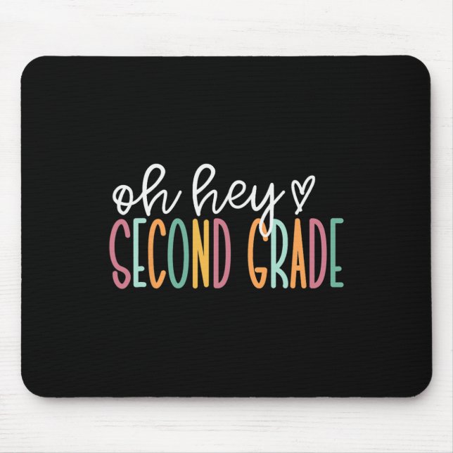 Mousepad Oh Hey Segunda Série De Volta à Escola Feliz Prime (Frente)