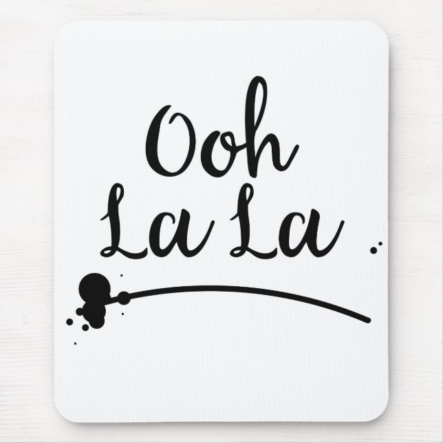 Mousepad Oh La La (Frente)