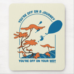 Mousepad Oh, Os Lugares Que Você Irá! "Em Uma Viagem"
