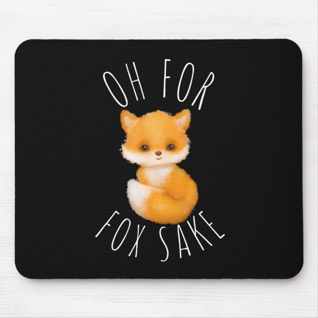 Mousepad Oh para Fox Sake (Frente)