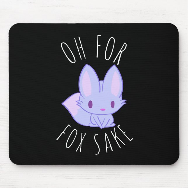 Mousepad Oh para Fox Sake (Frente)