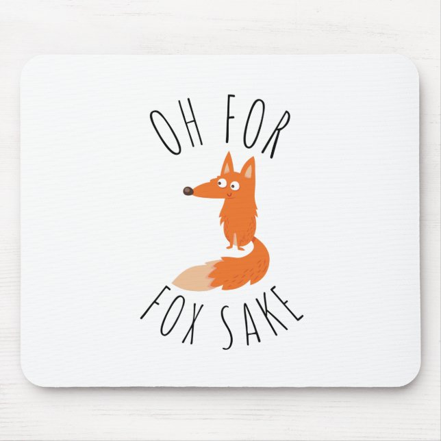Mousepad Oh para Fox Sake (Frente)