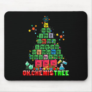 Mousepad Oh Química Árvore de Natal Árvore de Natal Lights