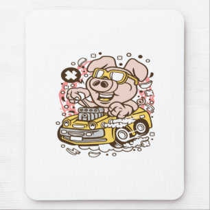 Mousepad Oink Hotrod