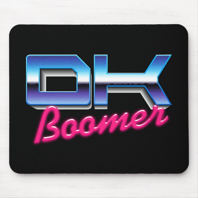 Mousepad Ok Boomer (Frente)
