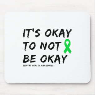 Mousepad Ok Para Não Estar Bem Sensibilização Para A Saúde