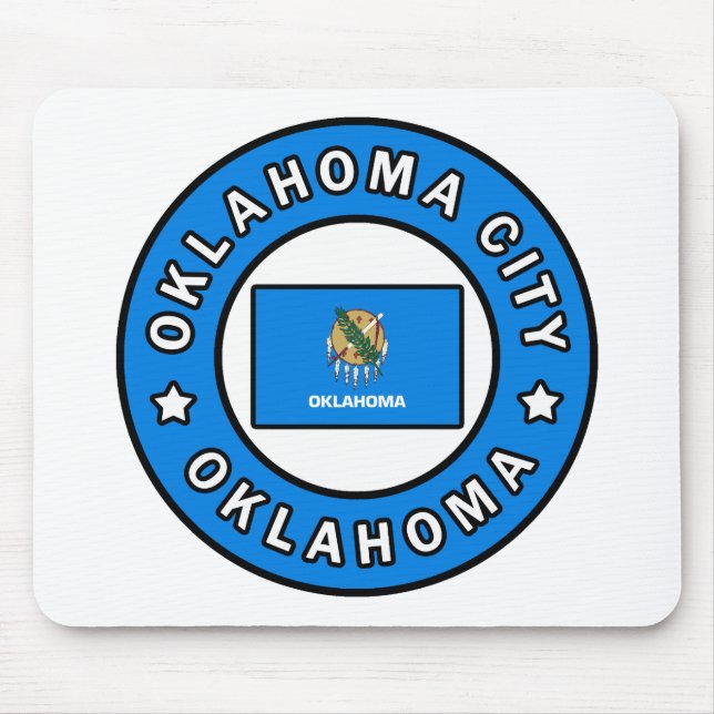 Mousepad Oklahoma City Oklahoma (Frente)