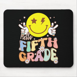 Mousepad Olá 5º ano Hippie sorria 5