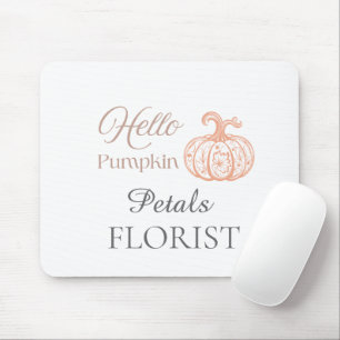 Mousepad Olá Abóbora Florista Empresarial Halloween Marcas