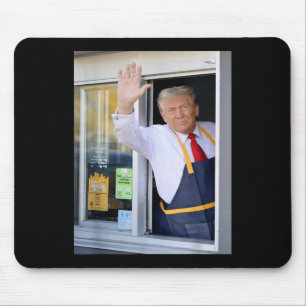 Mousepad Olá, Arranje Seu Burger Donald Trump Cozinheiros.