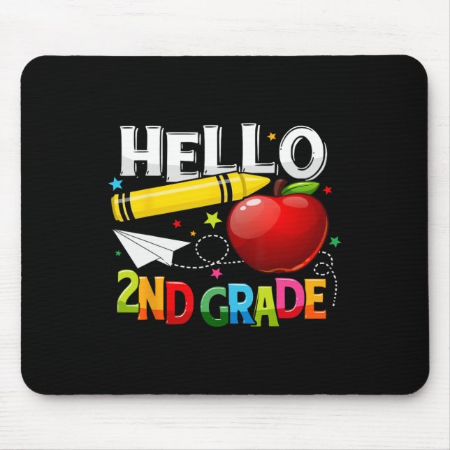 Mousepad Olá Equipe de Professores da 2ª Série Segundo Grup (Frente)