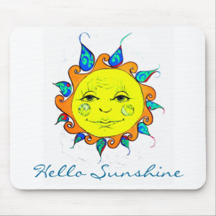 Mousepad Olá! luz do sol