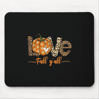 Mousepad Olá Outono Abóbora Amor Outono Vocês Todos Dia de 