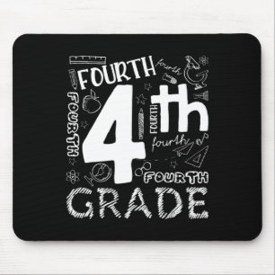 Mousepad Olá Professor(a) da 4ª Série Meninos E Equipe Quar