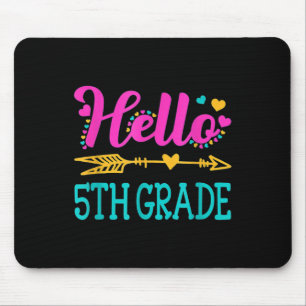 Mousepad Olá Professor(a) da 5ª Quinta Série Piada Volta às