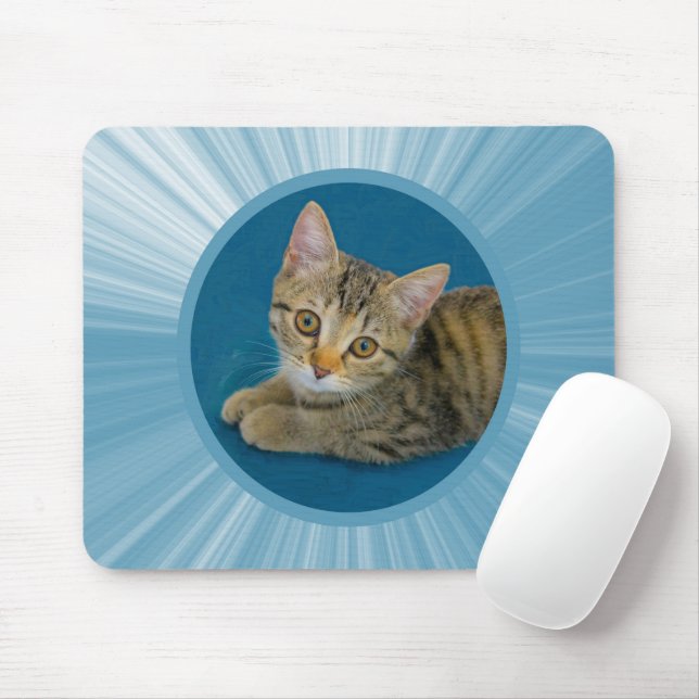 Mousepad Olá, querida, gatinho fofo (Com mouse)