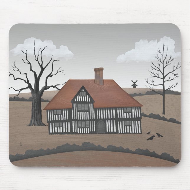 Mousepad Old Crow Manor (Frente)