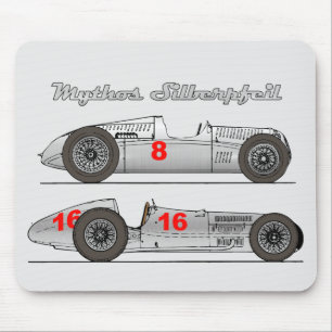 Mousepad Oldtimer Silver Arrow Alemanha 1939 AutoUnion