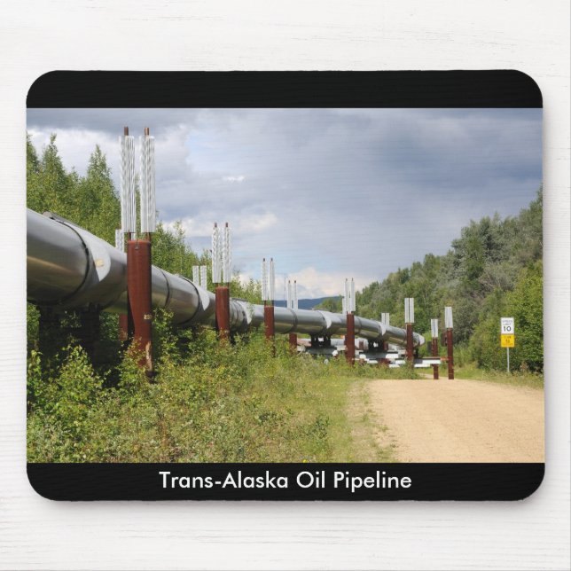 Mousepad Oleoduto de Transporte-Alaska (Frente)