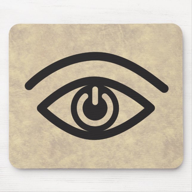 Mousepad Olhar directamente nos olhos (Frente)