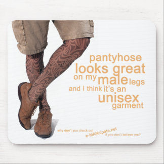 Mousepad Olhares da meia-calça grandes em meus pés