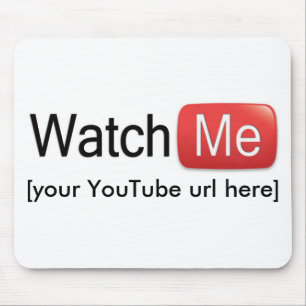 Mousepad Olhe-me em YouTube (básico)