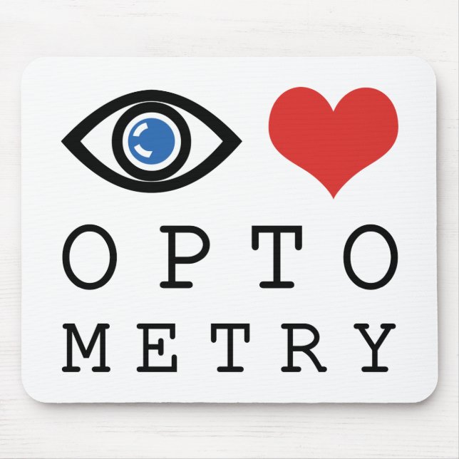 Mousepad Olho Ama Optometria (Frente)