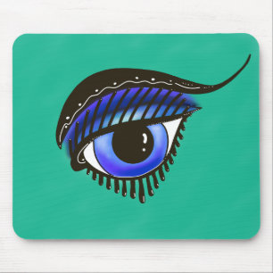 Mousepad Olho Da Placa Do Rato Medusa