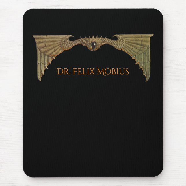 Mousepad Olho de Voo do Sci Fi Personalizado (Frente)