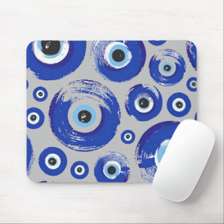 Mousepad Olho Mau azul impresso