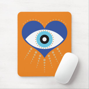 Mousepad Olho Mau do Coração Grego