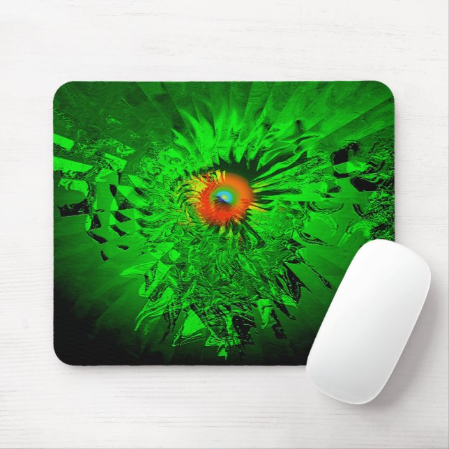 Mousepad Olho Psicodélico..... (Com mouse)