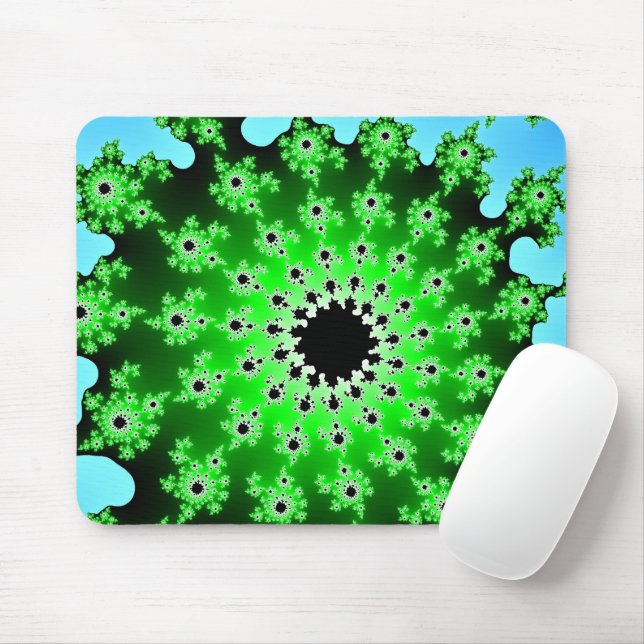 Mousepad Olho Verde (Com mouse)