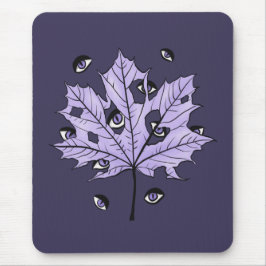 Mousepad Olhos Assustadores Púrpura - Natureza Gótica Spook