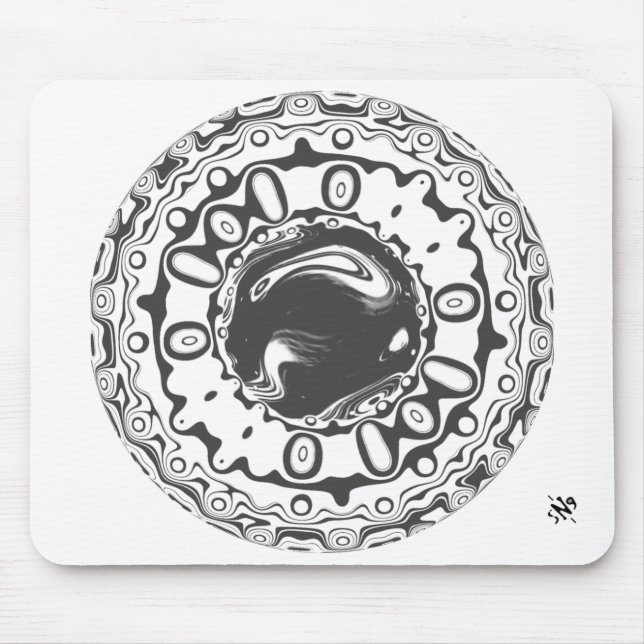 Mousepad Olhos com pupilas hipnóticas (ou seja lá o que vir (Frente)