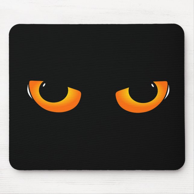 Mousepad Olhos de Gato Louco (Frente)