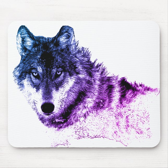 Mousepad Olhos do Lobo Inspirador (Frente)