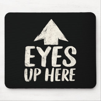 Mousepad Olhos Engraçados Aqui Humor Sarcástico Feminista M