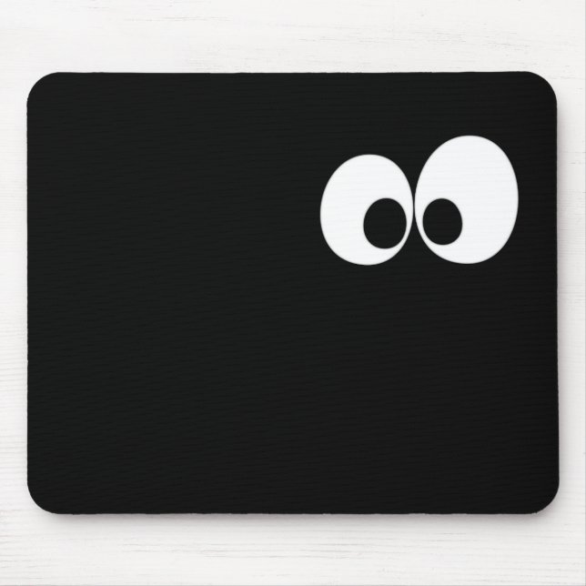 Mousepad Olhos na obscuridade (Frente)