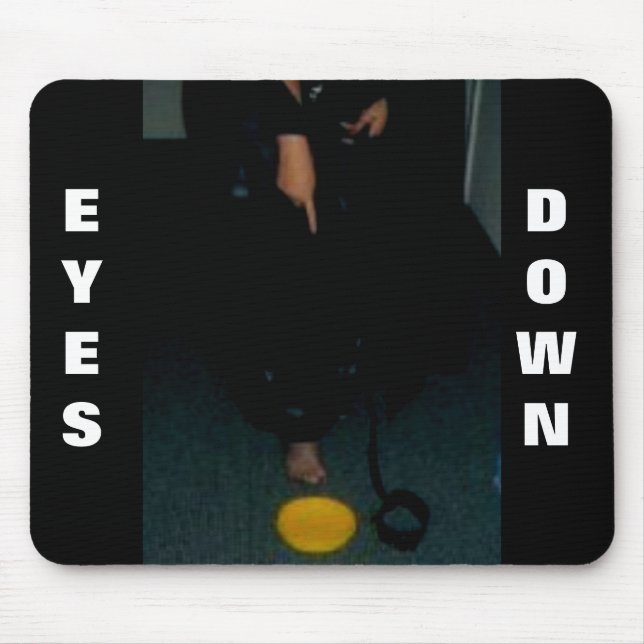 MOUSEPAD OLHOS PARA BAIXO (Frente)