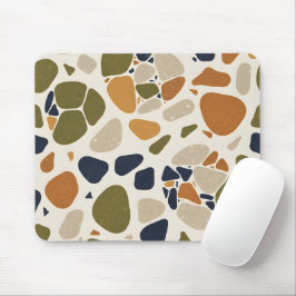 Mousepad Olive Clay Terrazzo