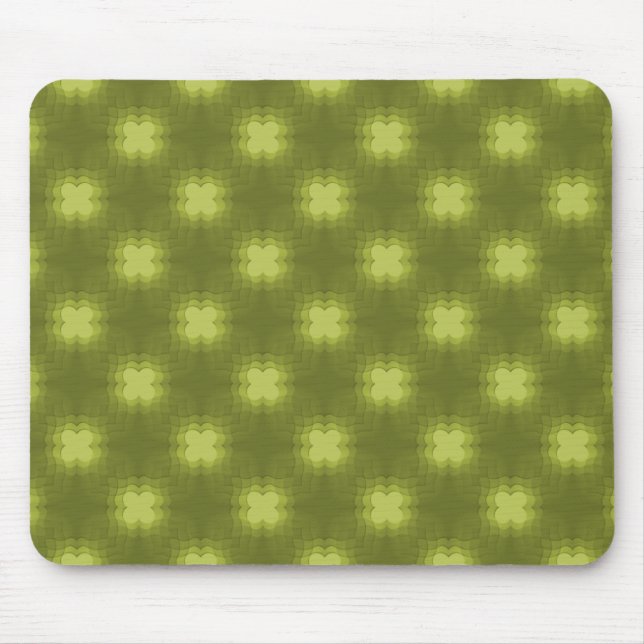 Mousepad Olive Green Funky Flair Mousepair (Frente)