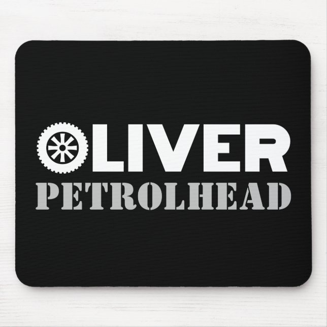 Mousepad Oliver Petrol Head (Frente)