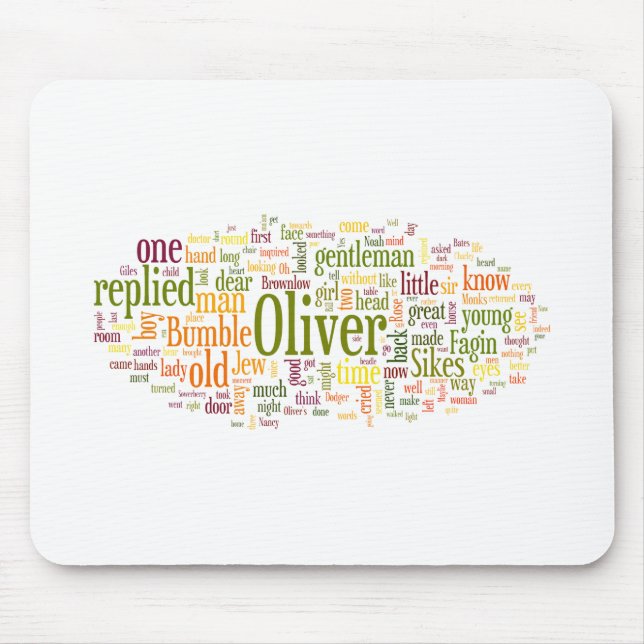 Mousepad Oliver Twist (Frente)