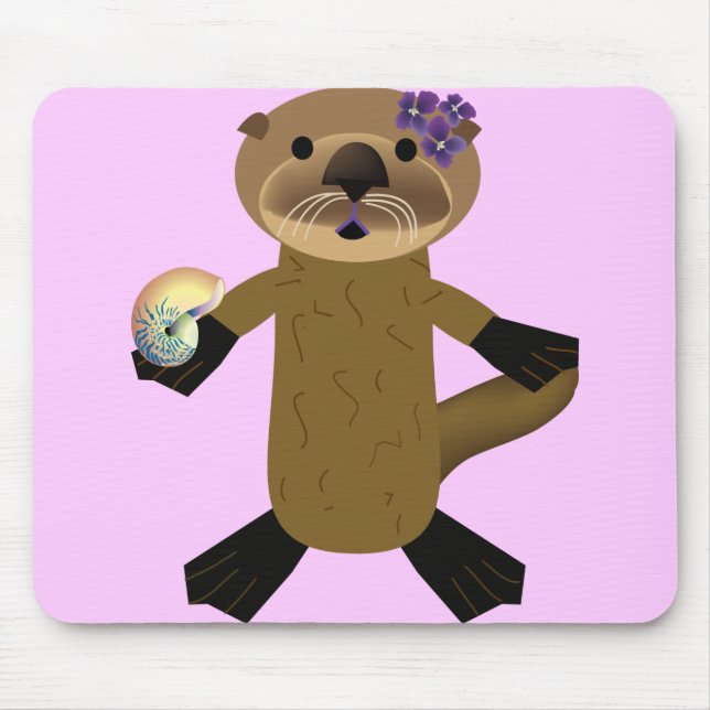 Mousepad Olivia Otter (Frente)