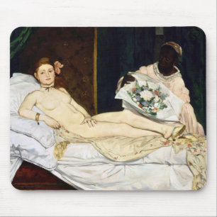 Mousepad Olympia, Edouard Manet, 1863