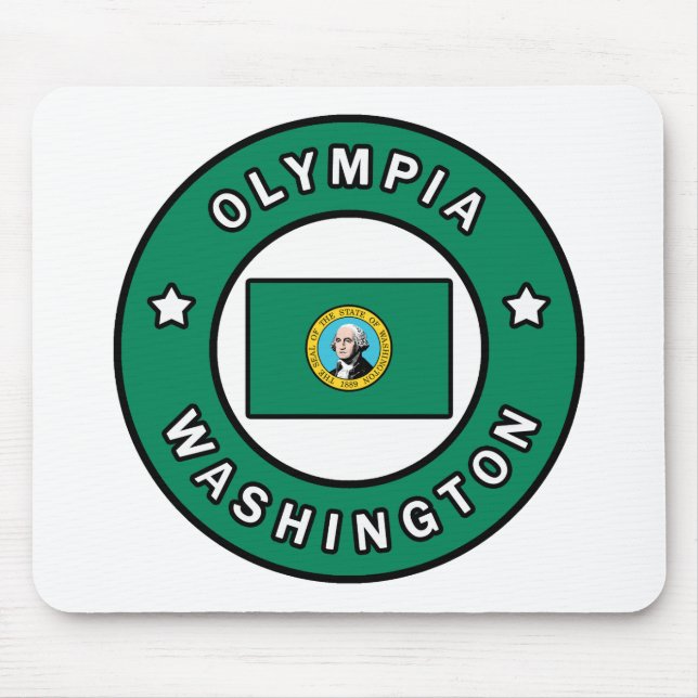 Mousepad Olympia Washington (Frente)