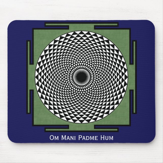 Mousepad Om Mani Padme Hum Chant (Frente)