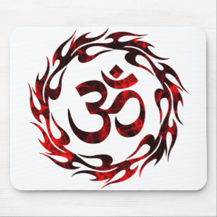 Mousepad Om, Om Hindu, Símbolo Om, Logotipo Om, Aum