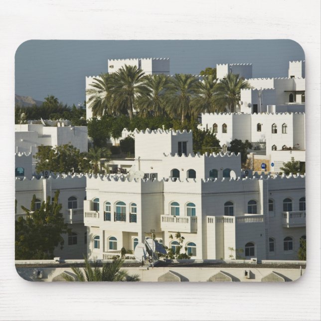 Mousepad Omã, Mascate, Qurm. Edifícios da Área de Qurm / (Frente)